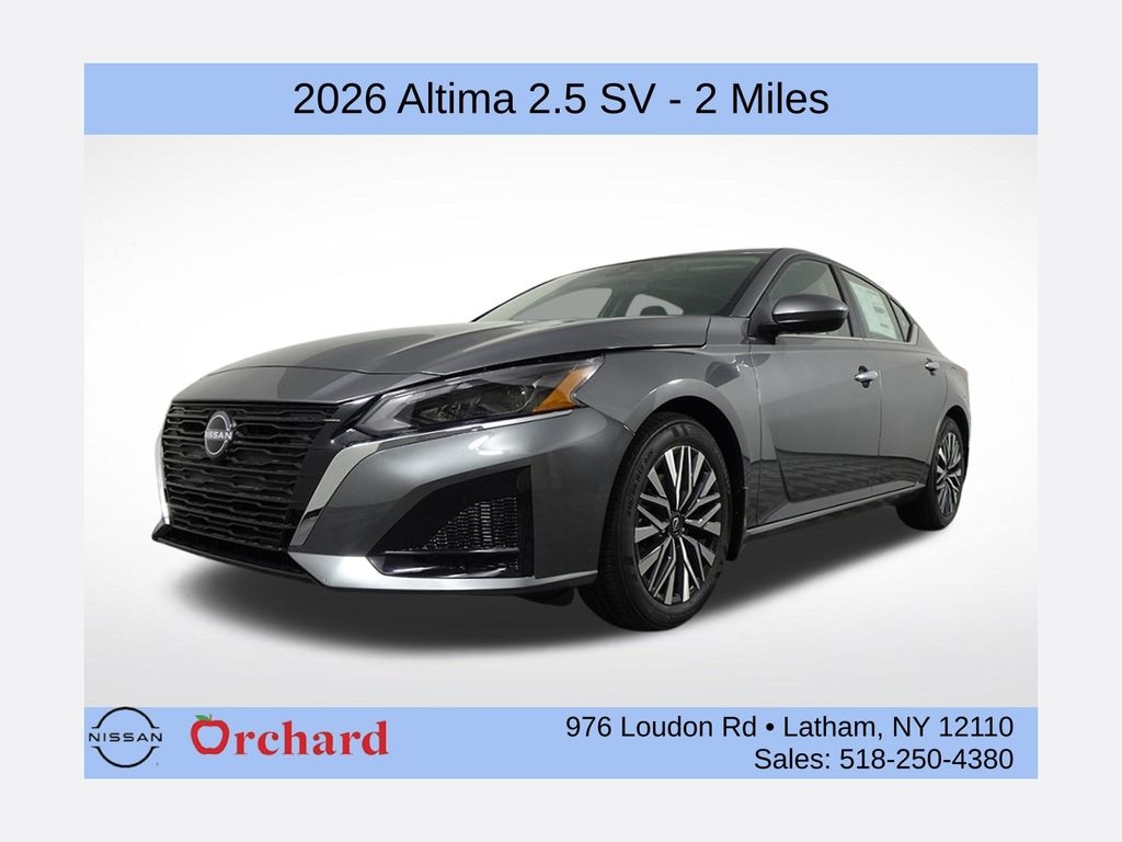 New 2026 Nissan Altima 2.5 SV Sedan