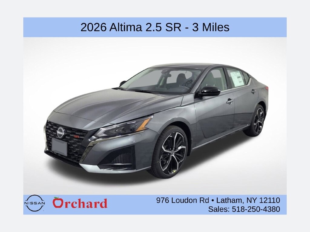 New 2026 Nissan Altima 2.5 SR Sedan