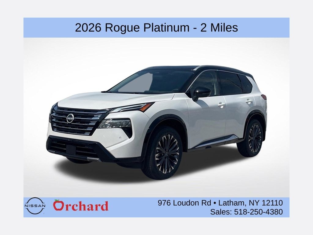 New 2026 Nissan Rogue Platinum SUV