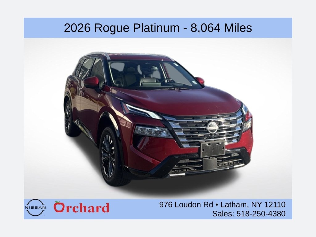 Certified 2026 Nissan Rogue Platinum SUV