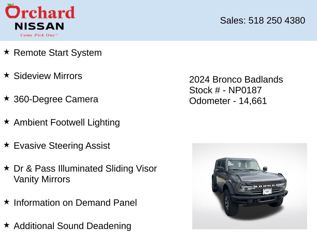 2024 Ford Bronco 4-Door Badlands - Photo 35