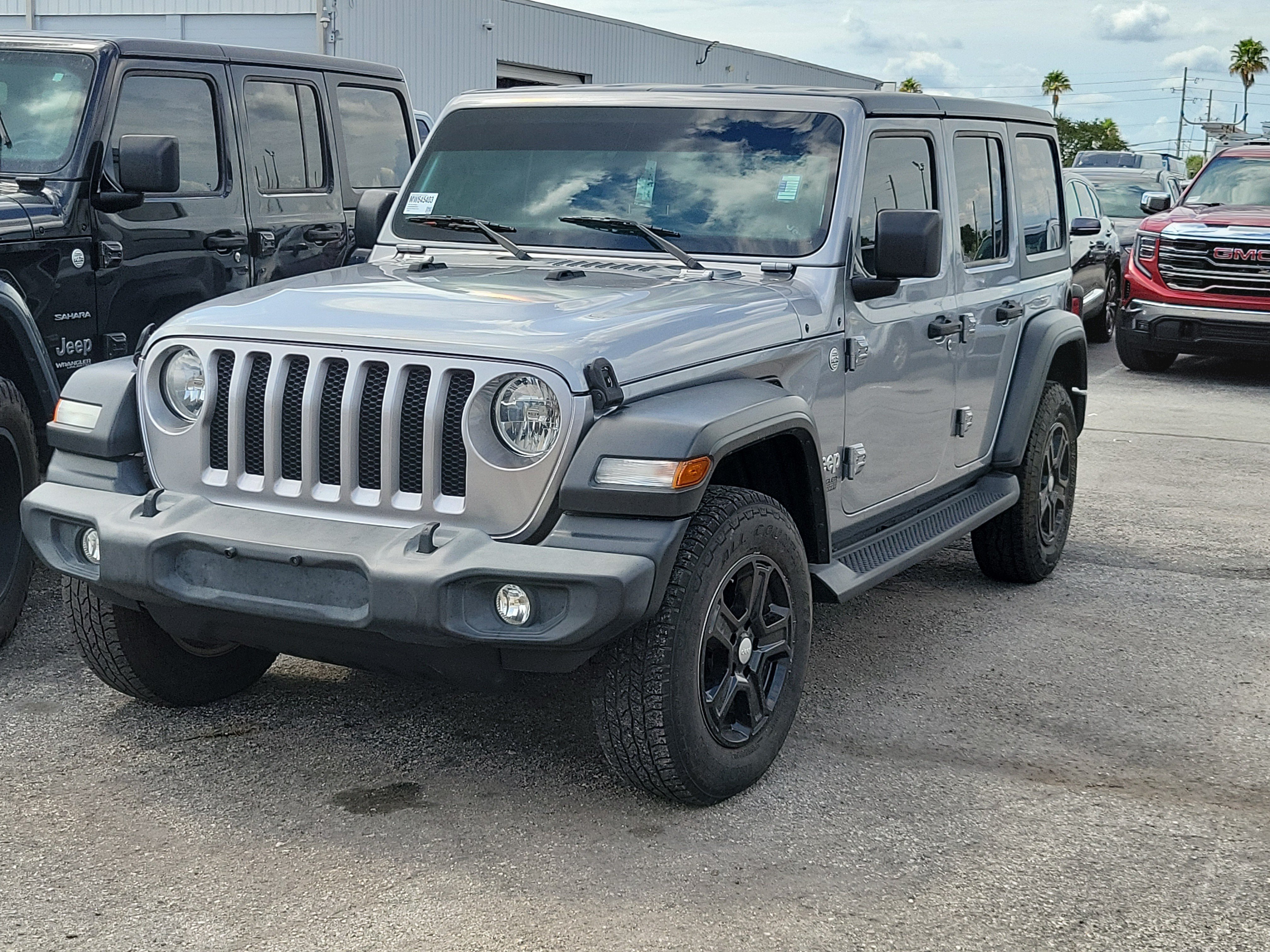 Used 2021 Jeep Wrangler Unlimited Sport S Unlimited Sport S 4x4