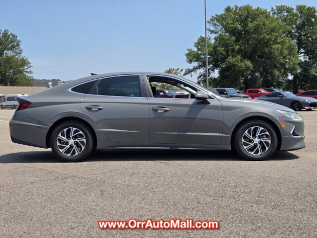 Used 2023 Hyundai Sonata Hybrid Blue Sedan