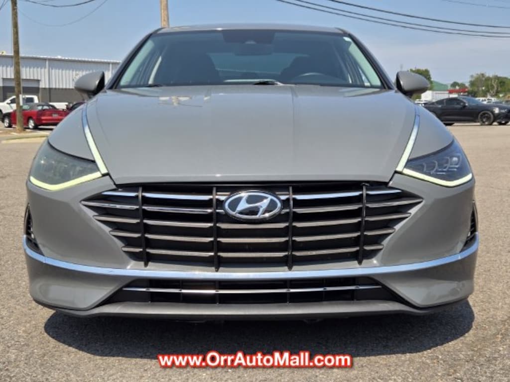 Used 2023 Hyundai Sonata Hybrid Blue Sedan