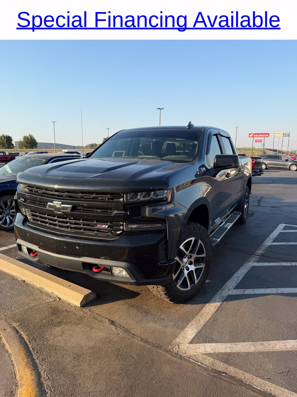 Used 2019 Chevrolet Silverado 1500 LT Trail Boss Truck Crew Cab