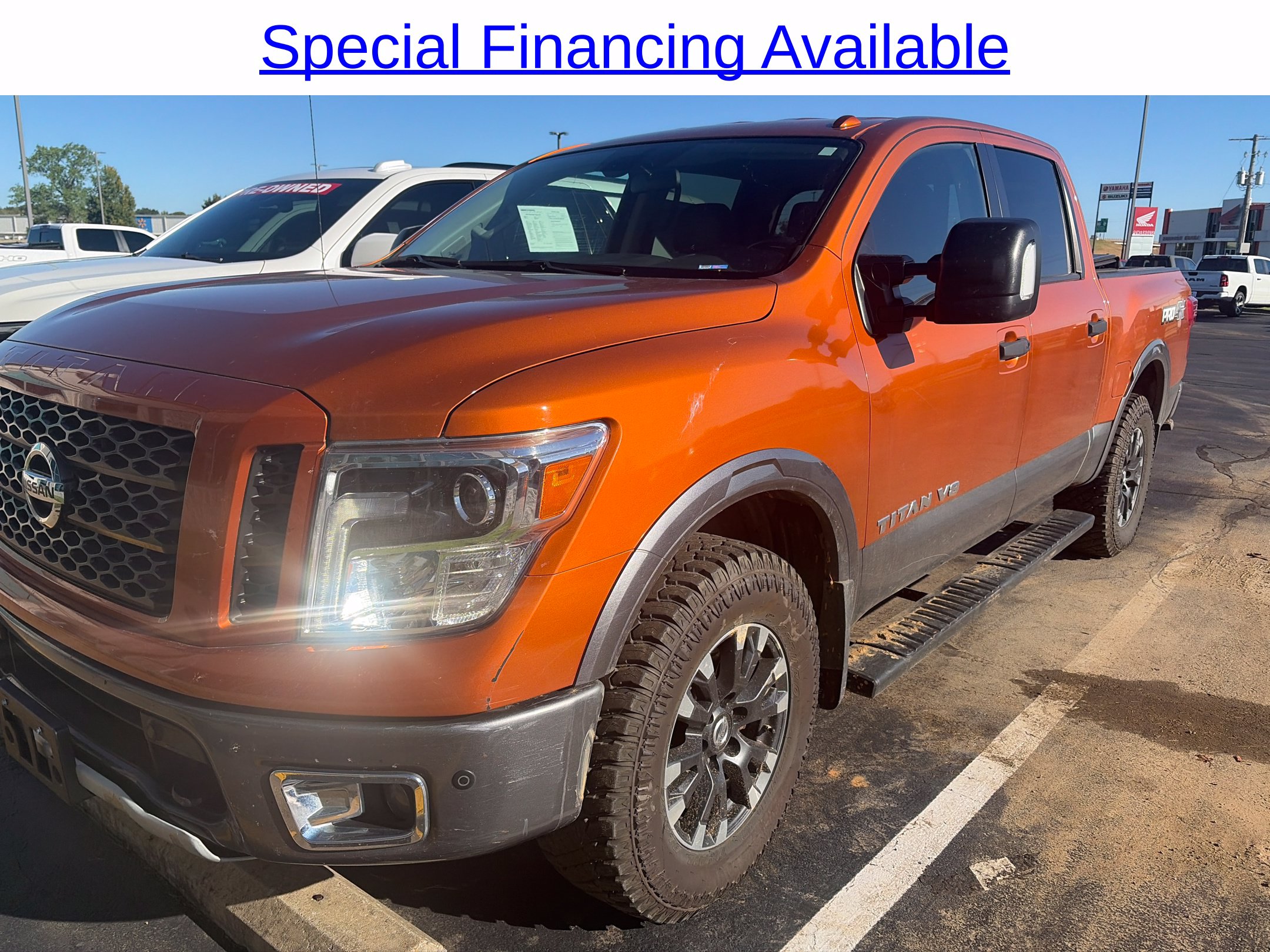 Used 2019 Nissan Titan PRO-4X Truck Crew Cab