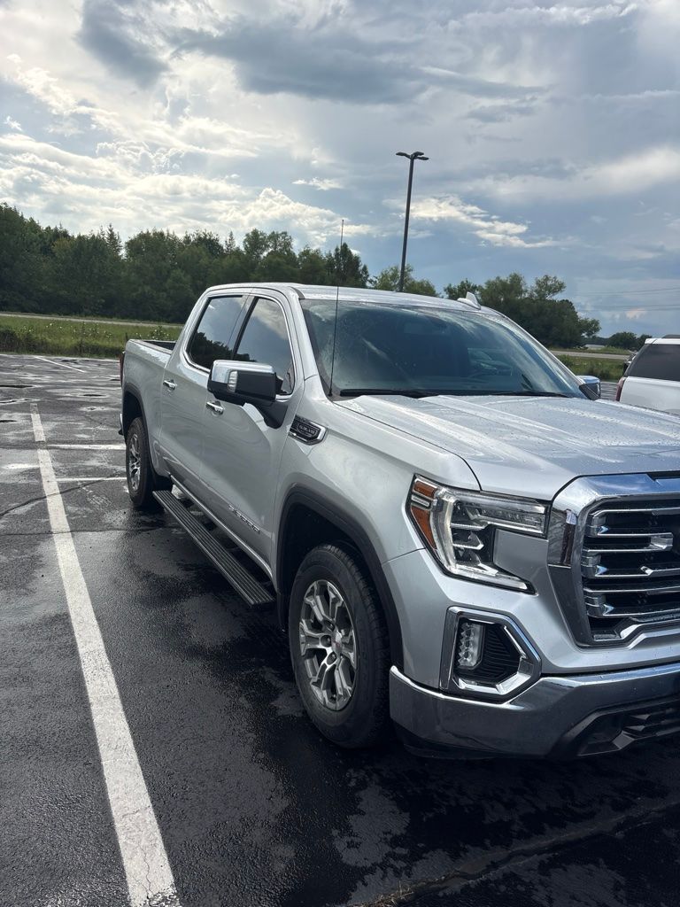 Used 2021 GMC Sierra 1500 SLT with VIN 3GTP8DED5MG446141 for sale in Little Rock