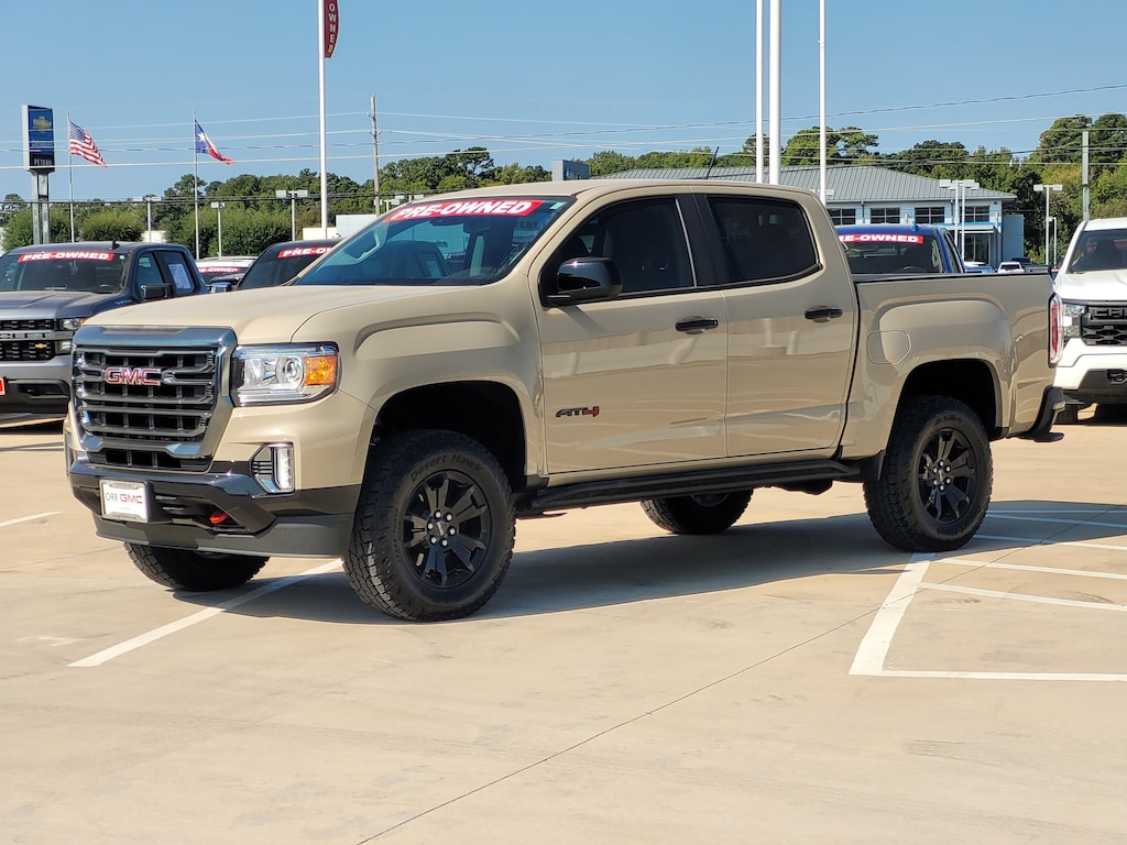 Used 2021 GMC Canyon 4WD AT4 w/Leather Truck