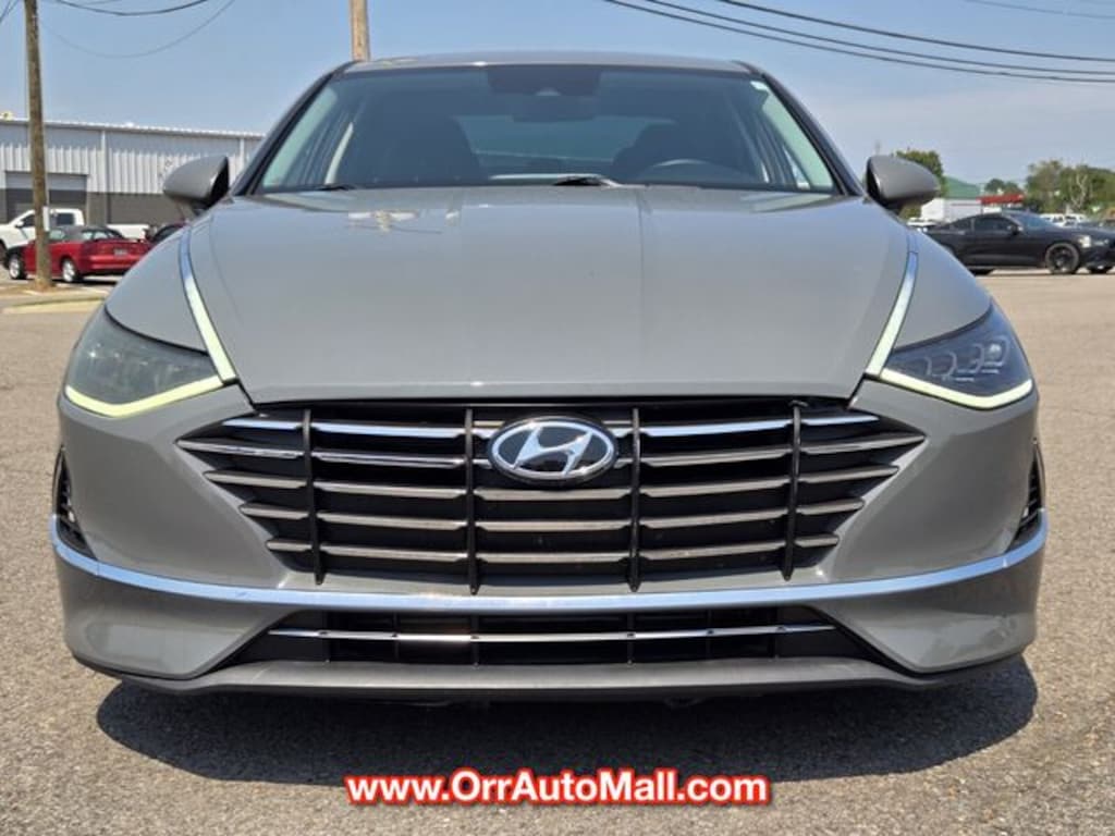 Used 2023 Hyundai Sonata Hybrid Blue Sedan