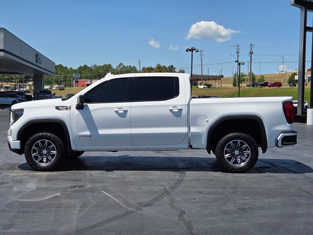 Used 2025 GMC Sierra 1500 AT4 with VIN 1GTUUEEL6SZ338605 for sale in Little Rock