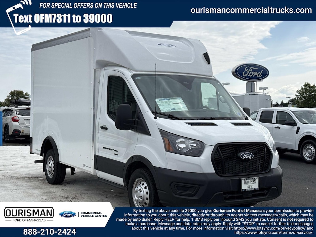 New 2026 Ford Transit-350 Cutaway AWD w/ 10 Box Box