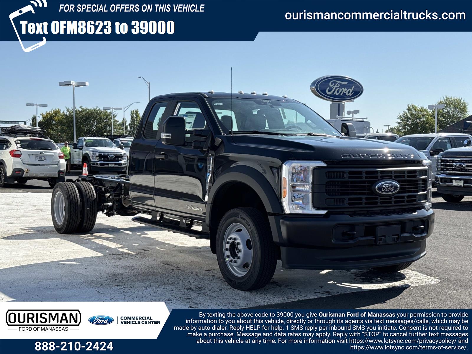 New 2026 Ford Super Duty F-550 DRW Extended Cab Chassis-Cab