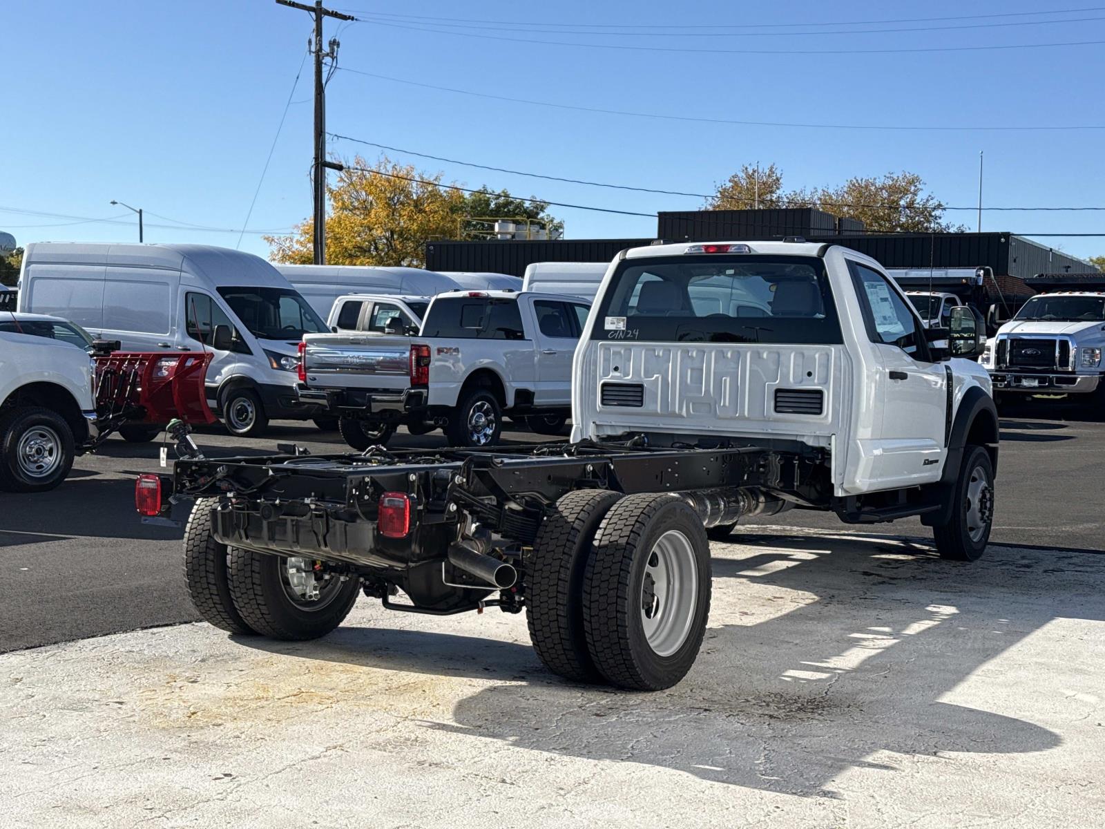 New 2027 Ford Super Duty F-550 DRW Regular Cab Chassis-Cab