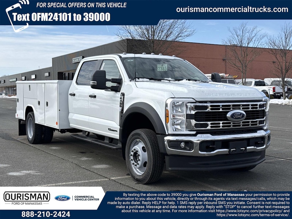 New 2026 Ford F-450 XL Crew Cab 4x4 w/ 11 Service Body Service