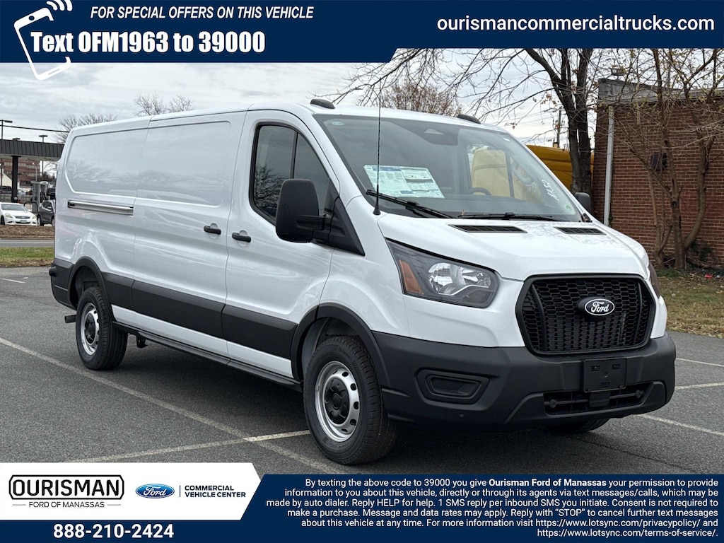 New 2026 Ford Transit -250 RWD Low Roof Cargo Van 148 WB Van