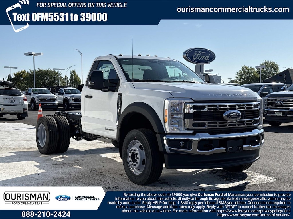 New 2026 Ford Super Duty F-600 DRW Regular Cab Chassis-Cab