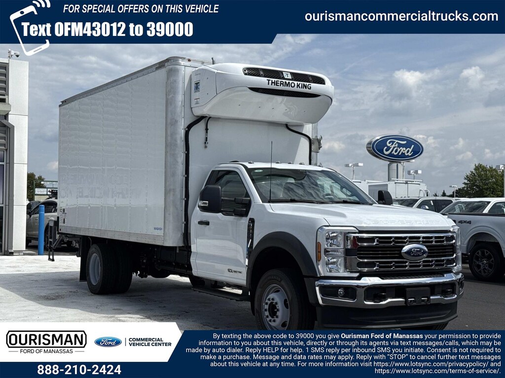 New 2026 Ford F-600 XL Regular Cab 4x2 W/ 16 Refrigerated Body Box