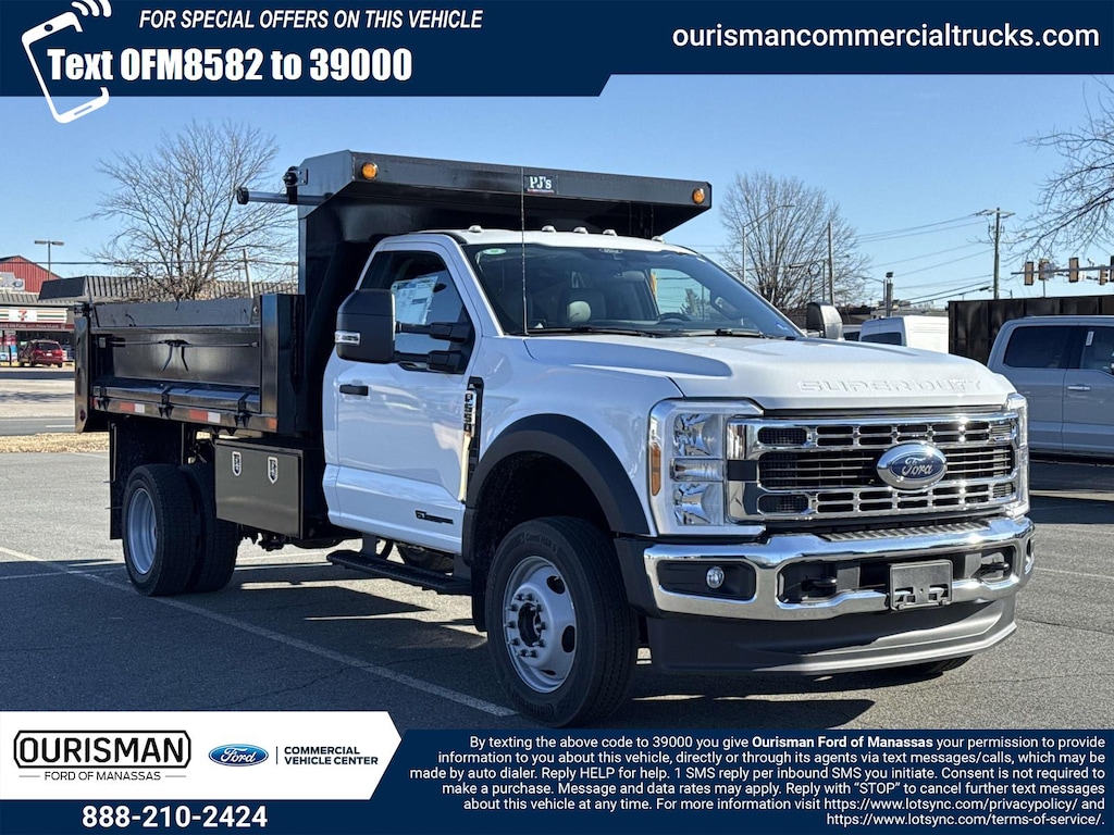 New 2026 Ford F-550 XL Regular Cab 4x4 w/ 11 Drop Side Dump Dump