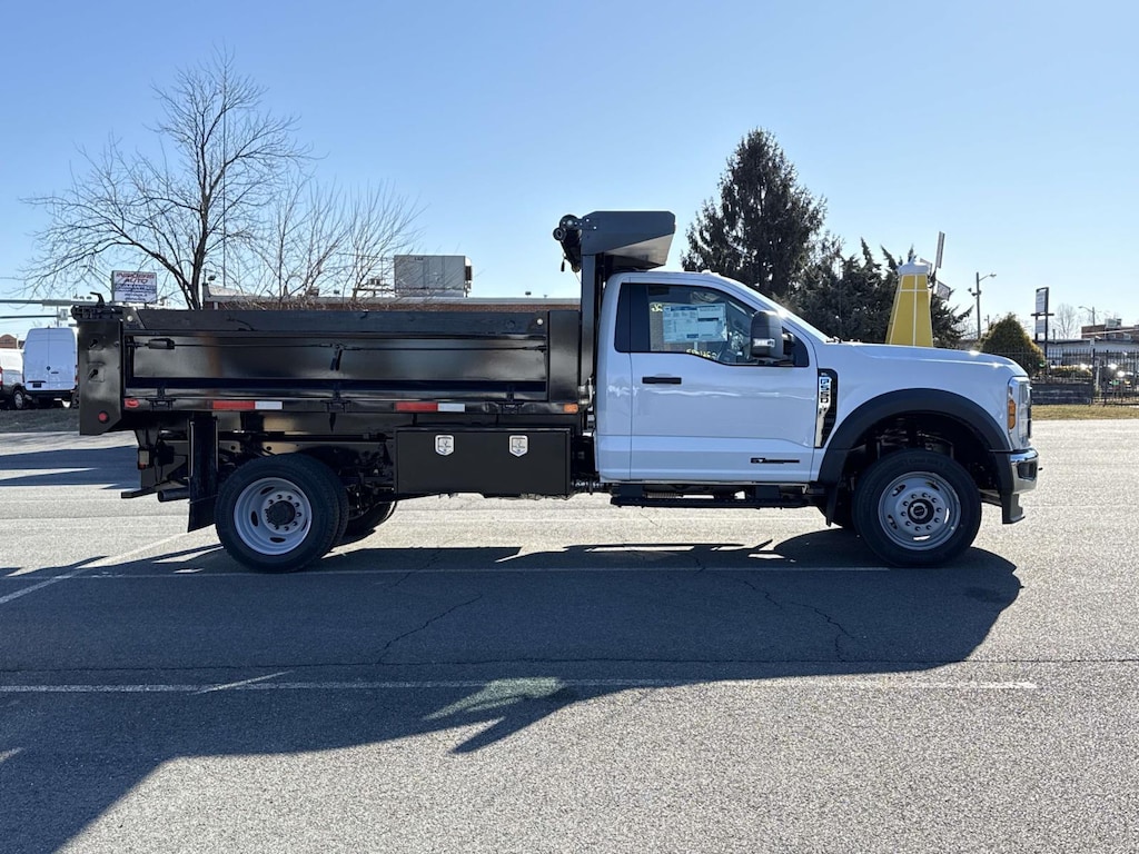New 2026 Ford F-550 XL Regular Cab 4x4 w/ 11 Drop Side Dump Dump