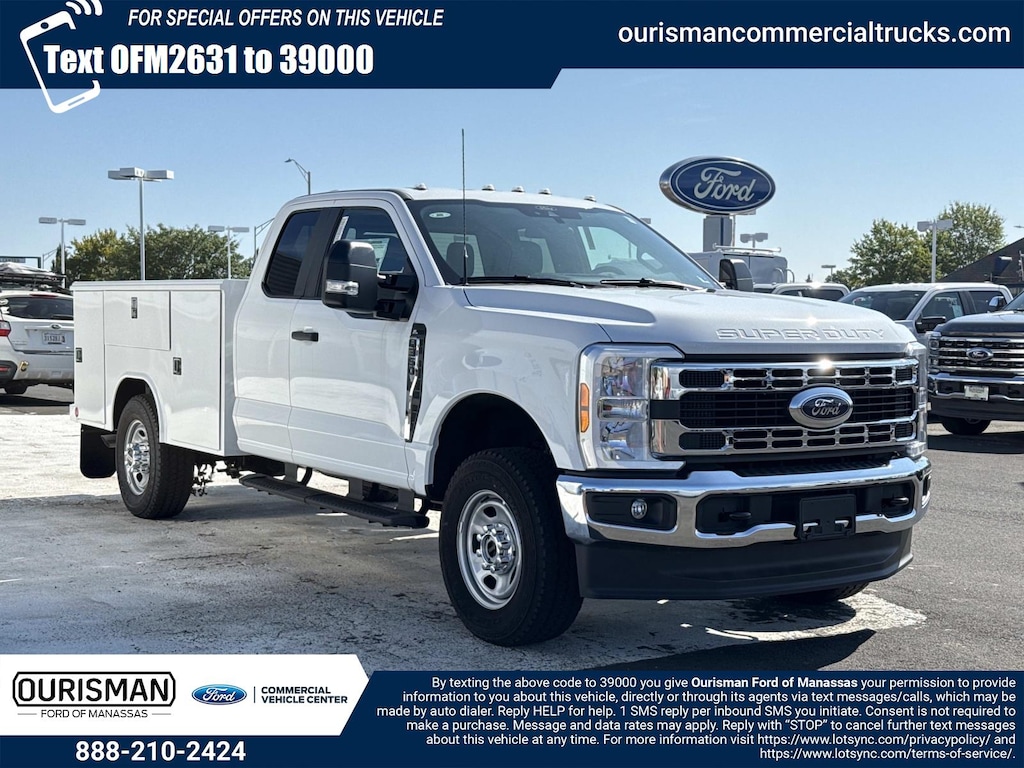 New 2026 Ford F-350 XL Super Cab 4x4 W/ 9 Reading Service Body Service