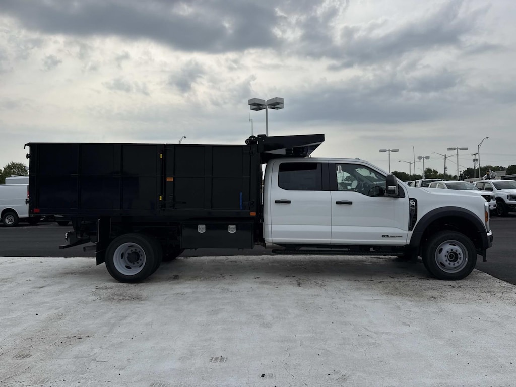 New 2026 Ford F-450 XL Crew Cab 4x4 W/ 12 Landscape Dump Landscape