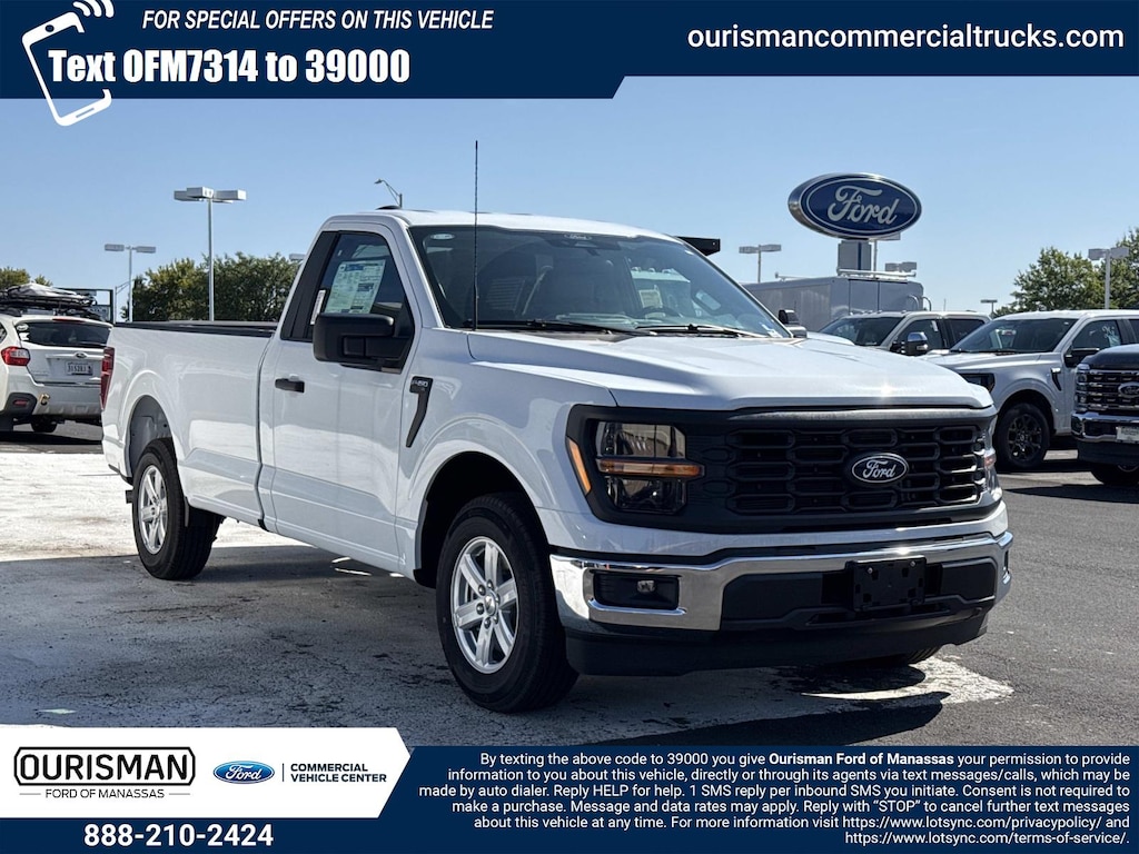 New 2026 Ford F-150 XL Regular Cab 4x2 W/ 8 Bed Regular Cab Pickup