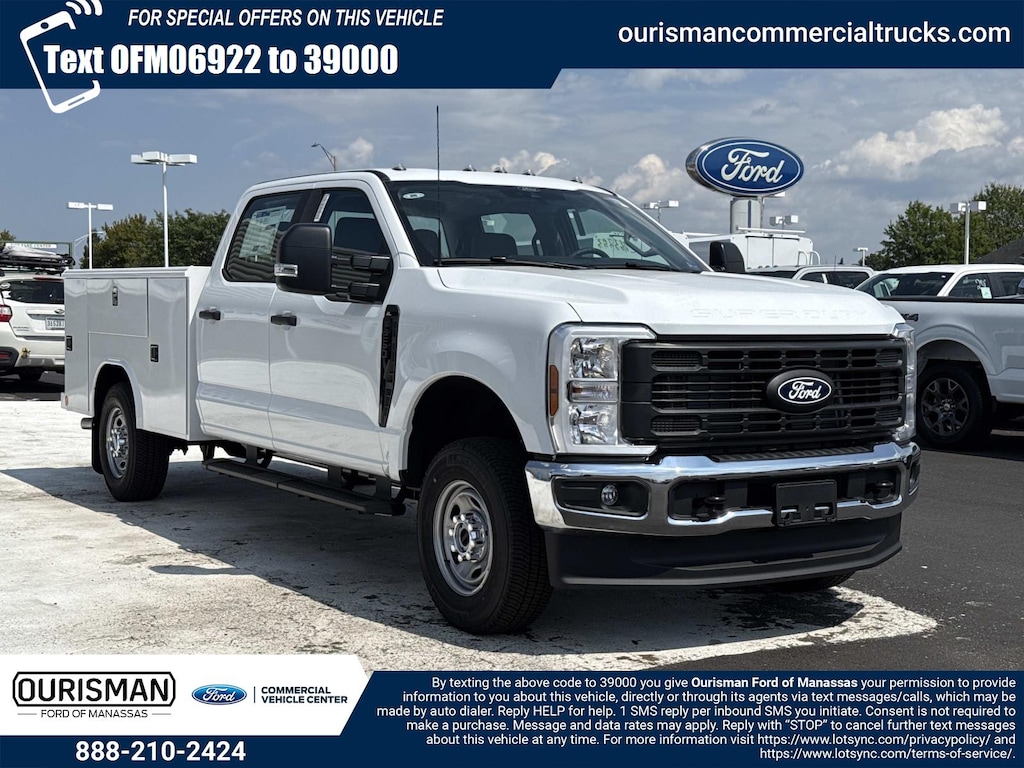 New 2027 Ford F-250 XL Crew Cab 4x4 W/ 8 Service Body Service