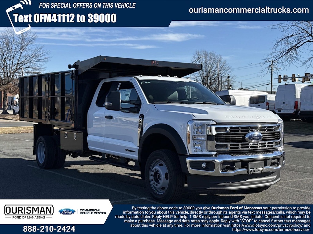 New 2026 Ford F-450 XL Super Cab 4x4 w/ 12 Landscape Dump Landscape