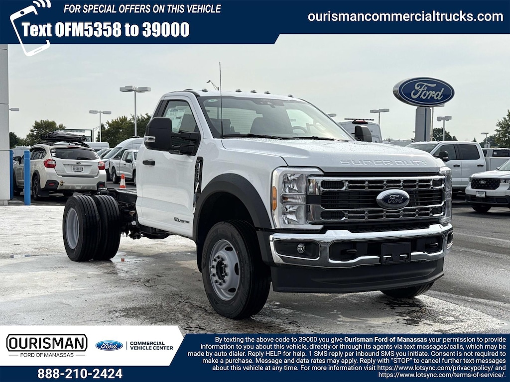 New 2026 Ford Super Duty F-600 DRW Regular Cab Chassis-Cab