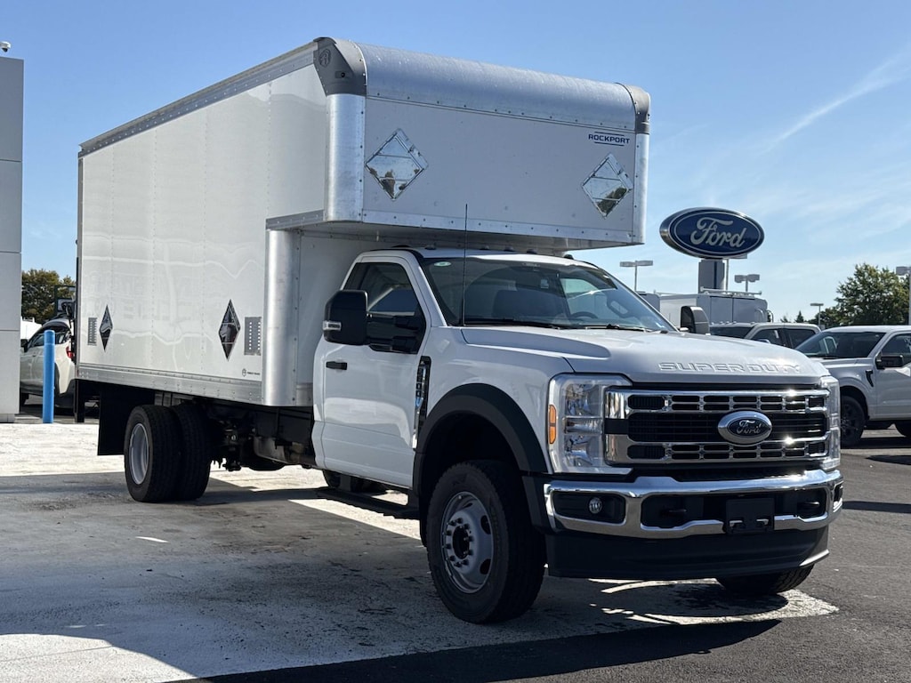 New 2026 Ford F-600 XL Regular Cab 4x2 W/ 16 Box with Attic Box