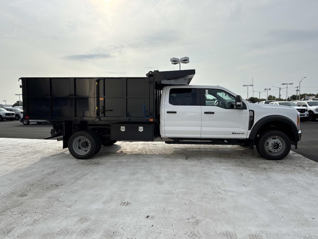 New 2026 Ford F-450 XL Crew Cab 4x4 W/ 12 Landscape Dump Landscape