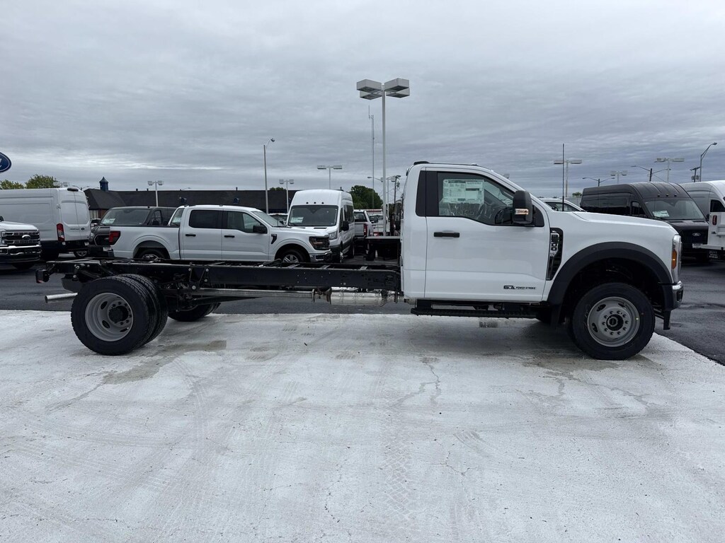 New 2026 Ford F-600 XL Regular Cab 4x4 Bare Chassis 120 CA Regular Cab Chassis-Cab