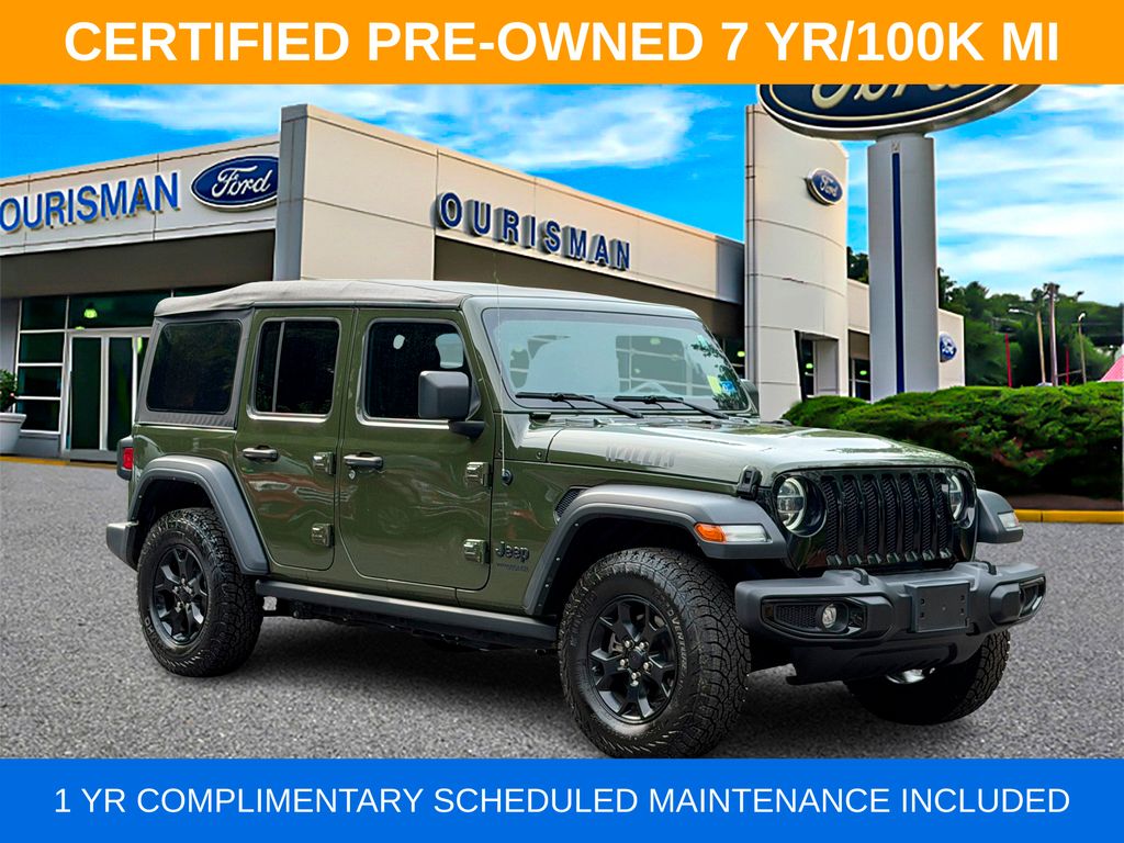 Used 2022 Jeep Wrangler Unlimited Willys SUV for sale in Alexandria, VA