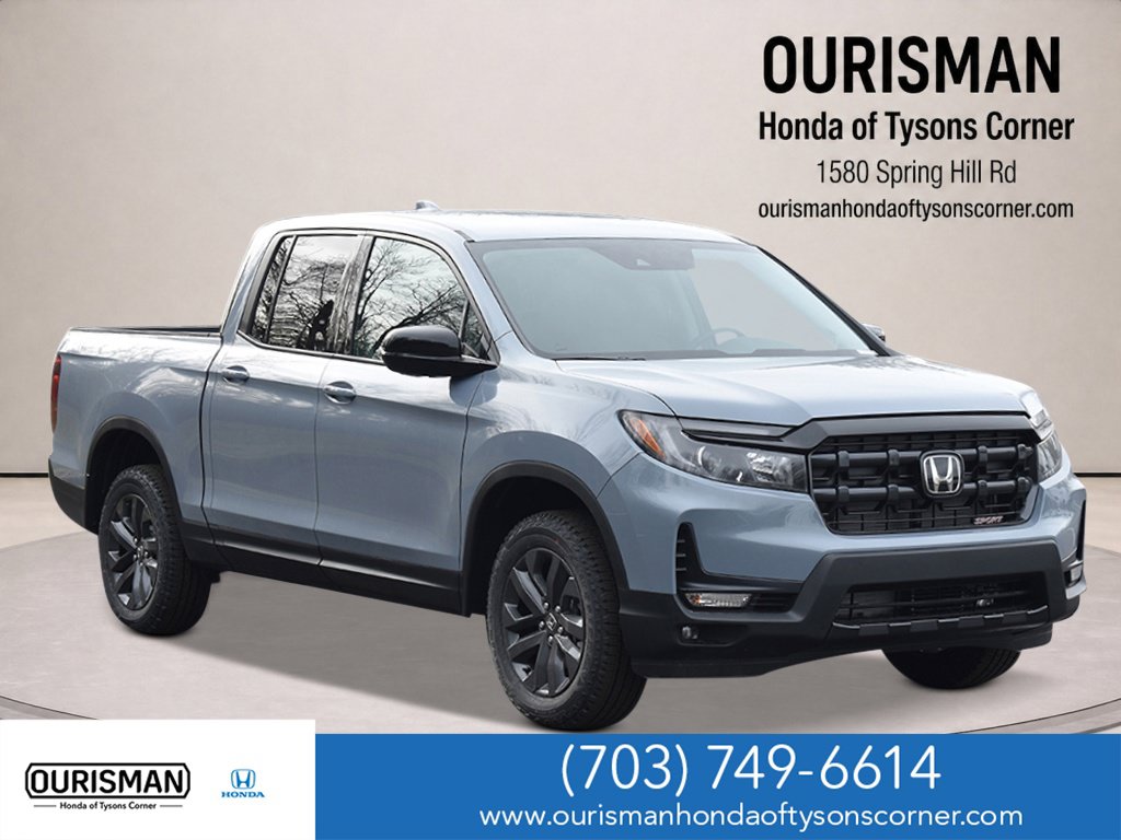 New 2026 Honda Ridgeline Sport Truck Crew Cab