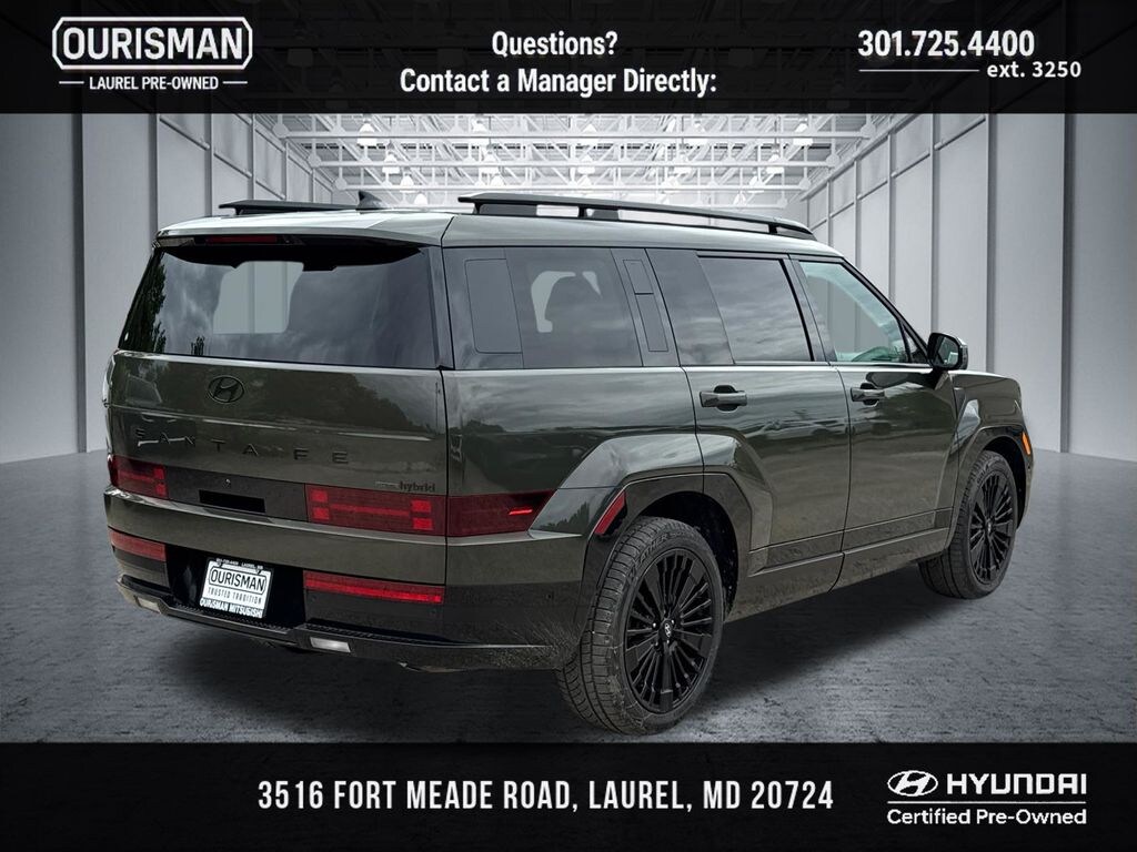 Certified 2025 Hyundai Santa Fe Hybrid Calligraphy SUV