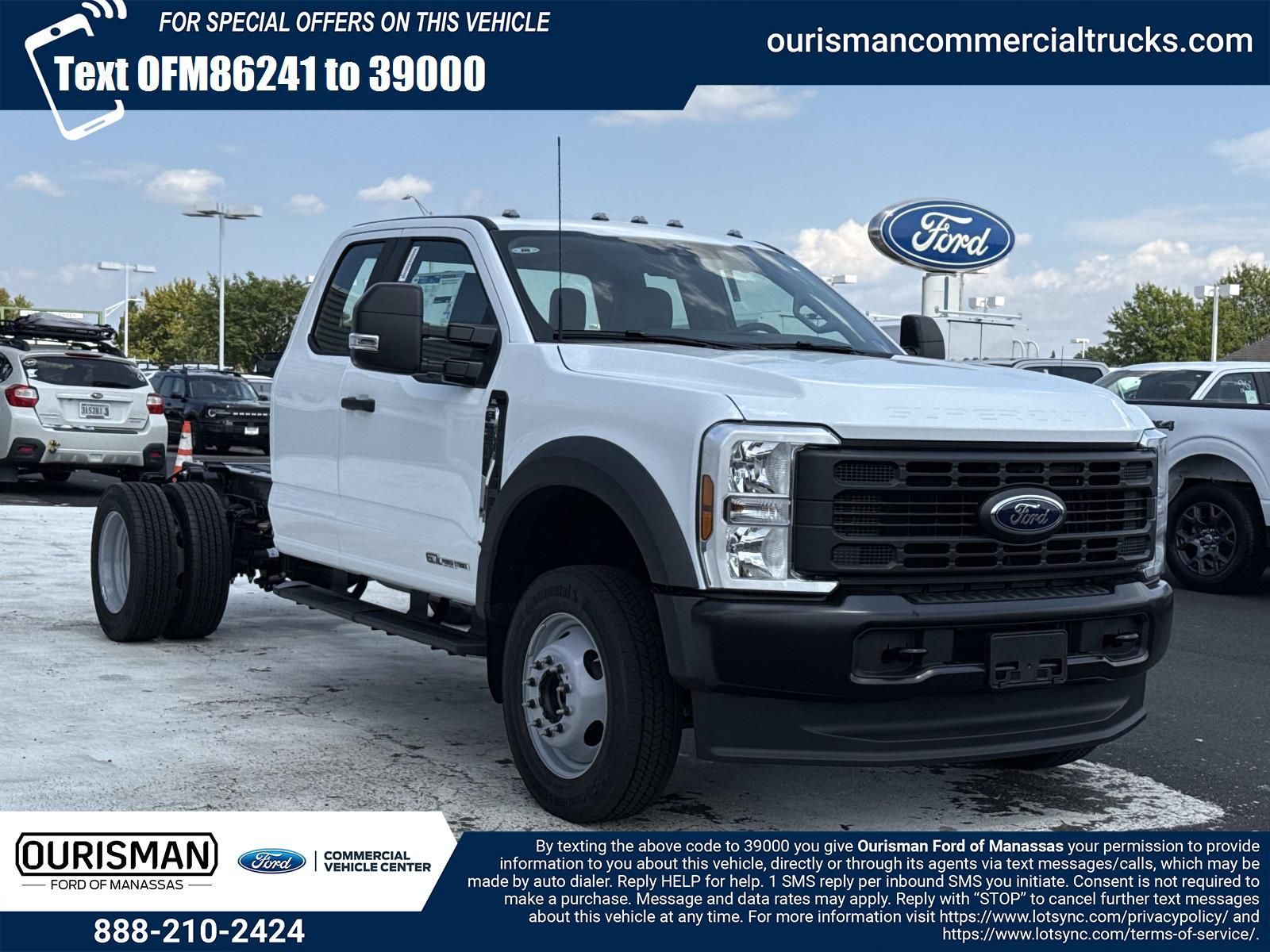 New 2026 Ford F-550SD XL Chassis