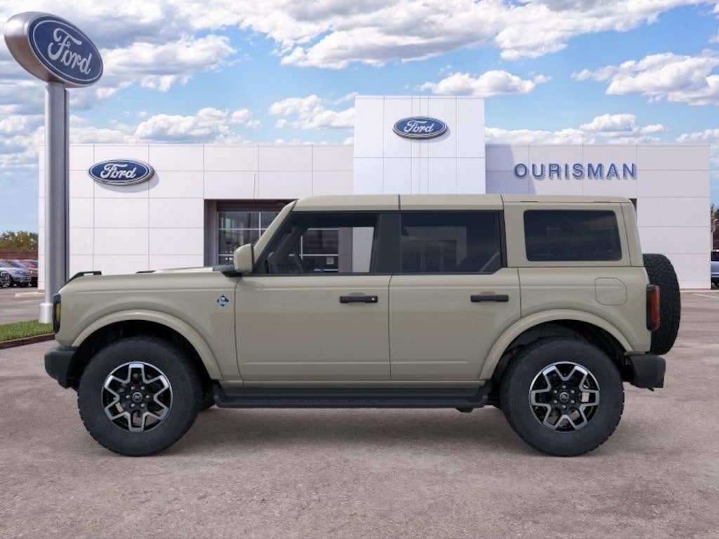 New 2026 Ford Bronco Outer Banks Matte Black Accessory Package SUV