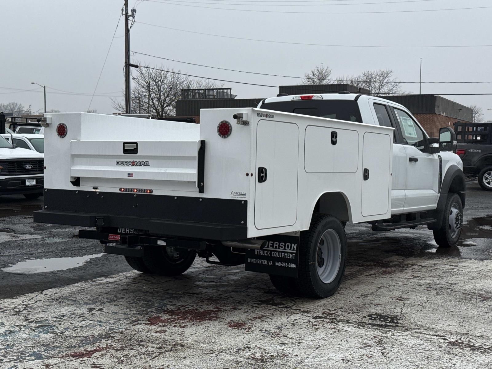 New 2026 Ford F-450SD Super Cab 4x4 W/ 9 Contractors Dump Chassis