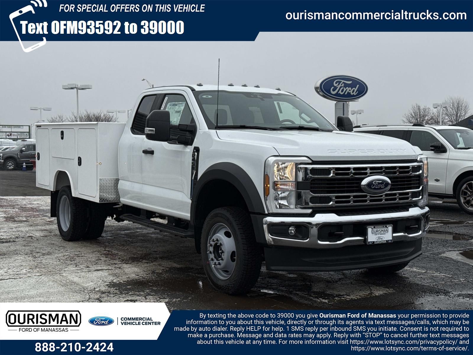 New 2026 Ford F-450SD Super Cab 4x4 W/ 9 Contractors Dump Chassis