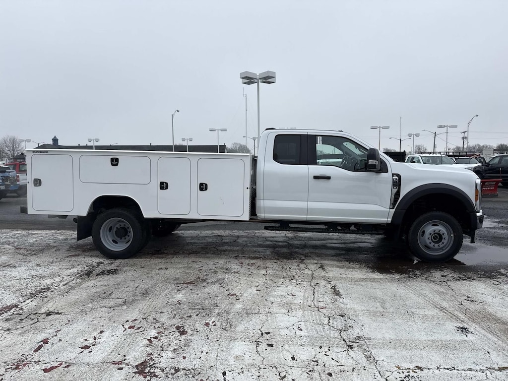 New 2026 Ford F-450SD Super Cab 4x4 W/ 11 Contractors Dump Chassis