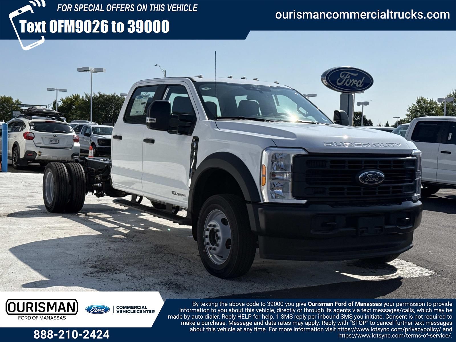New 2026 Ford F-550SD XL Chassis