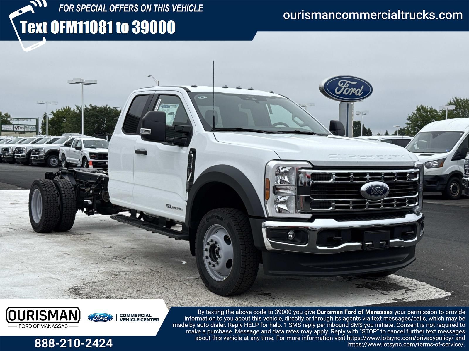 New 2026 Ford F-550SD XL Chassis