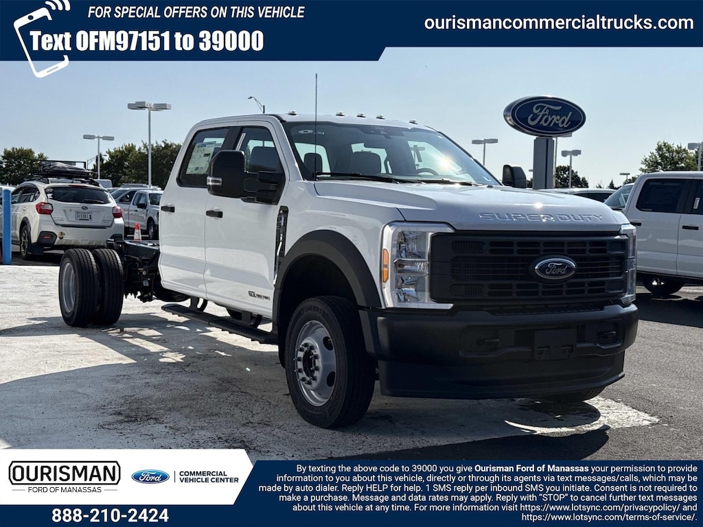 New 2026 Ford F-550SD XL Chassis