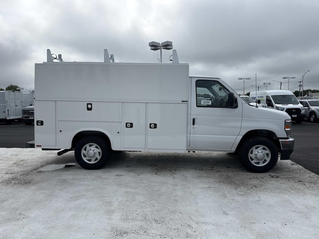 New 2026 Ford E-350SD 11 Enclosed Service Body Cab/Chassis