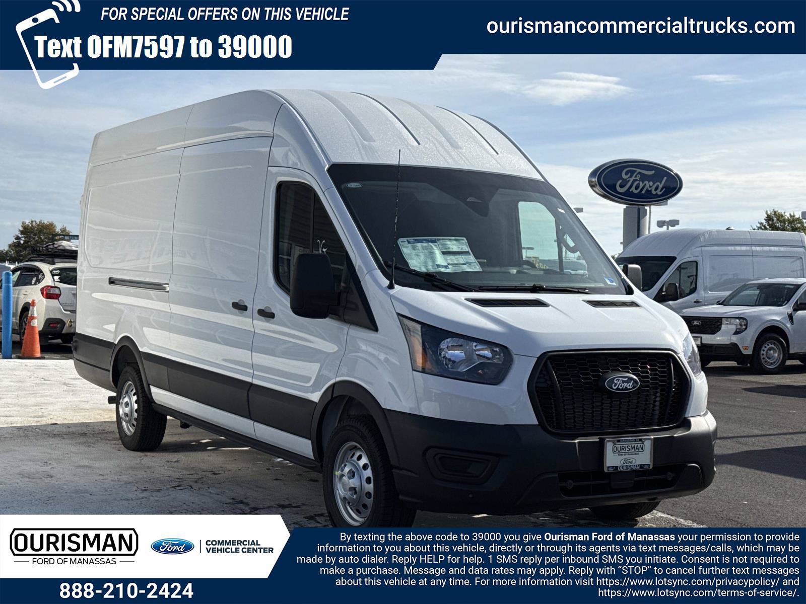 New 2027 Ford Transit-350 Base Cargo Van