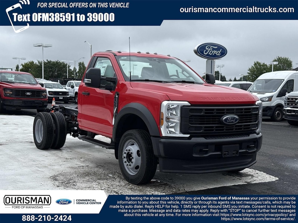 New 2026 Ford F-450SD XL Chassis