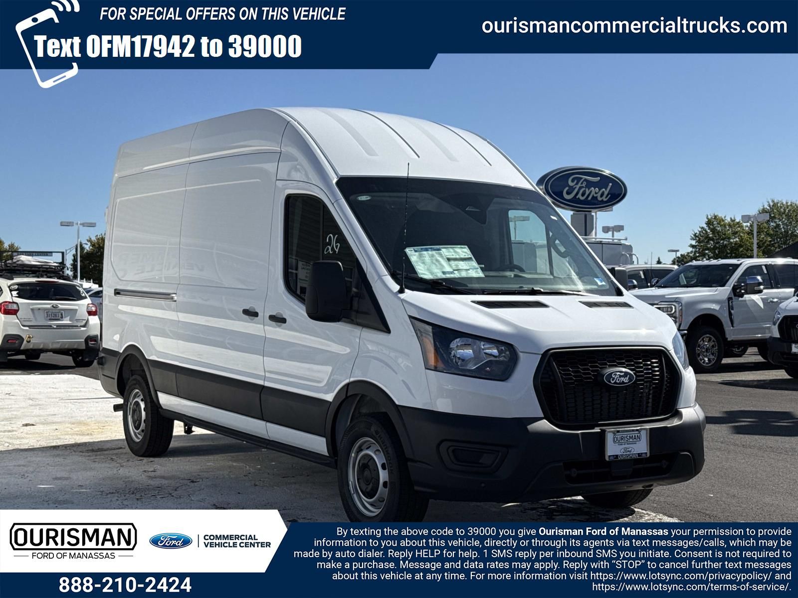 New 2027 Ford Transit-350 Base Cargo Van