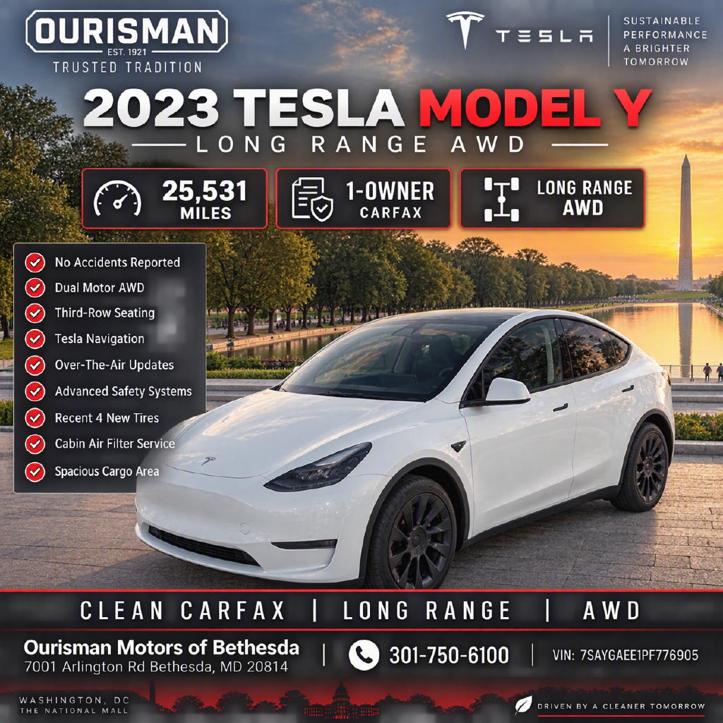 Used 2023 Tesla Model Y Long Range SUV