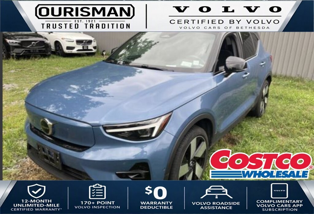 Certified 2024 Volvo XC40 Recharge Pure Electric Twin Plus SUV