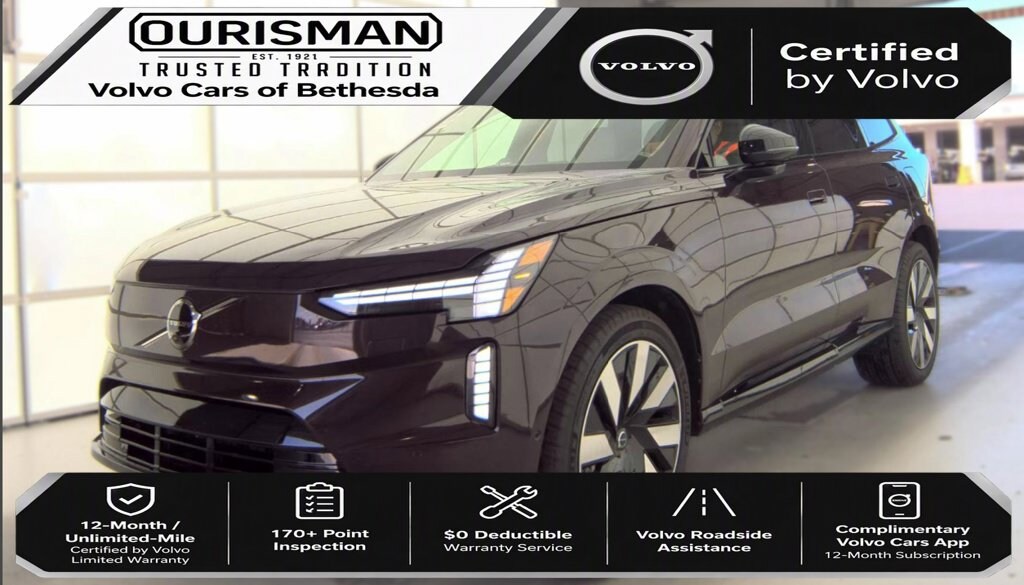 Certified 2025 Volvo EX90 Twin Motor Performance Ultra SUV